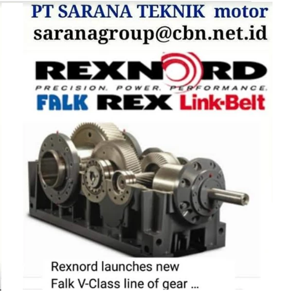 PT SARANA TEKNIK Gearbox Motor Rexnord FALK V-Class Line