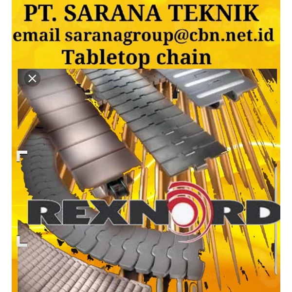 Chain Conveyor REXNORD TABLETOP CHAIN PT SARANA TEKNIK