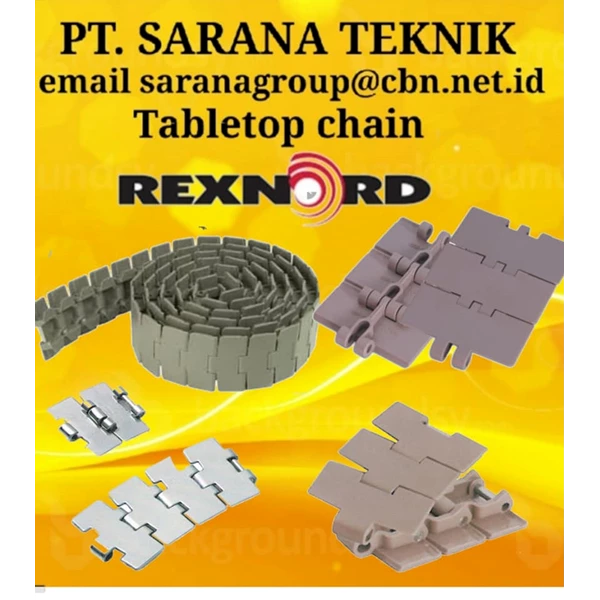REXNORD AGENT TABLETOP CHAIN PT SARANA TEKNIK